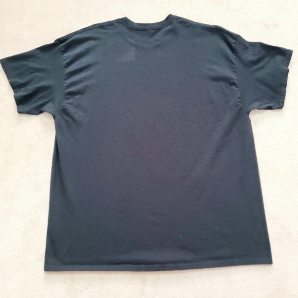 BABY SHARK Men's Daddy Shark Doo Doo Doo T-shirt BLACK 100% Cotton Size 2XL - Picture 5 of 9